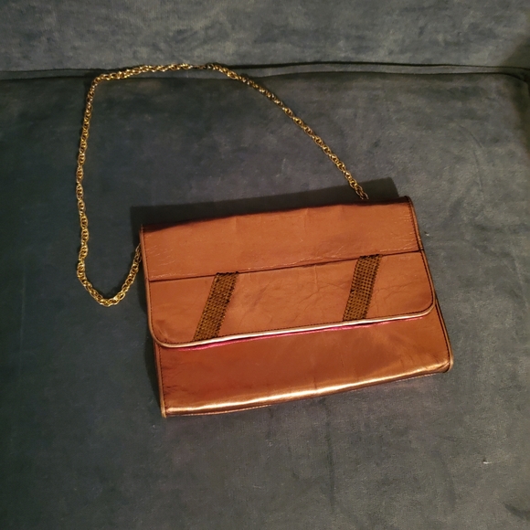 Garolini by Halston clutch Bronze - Picture 7 of 7